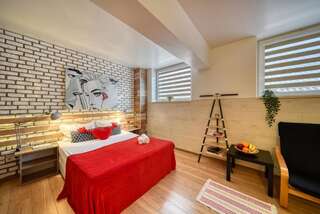 Апарт-отели Fox Rooms Aparthotel Стара-Загора Двухместный номер Делюкс с 1 кроватью-5